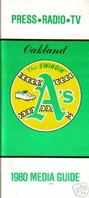 1980 Oakland A's